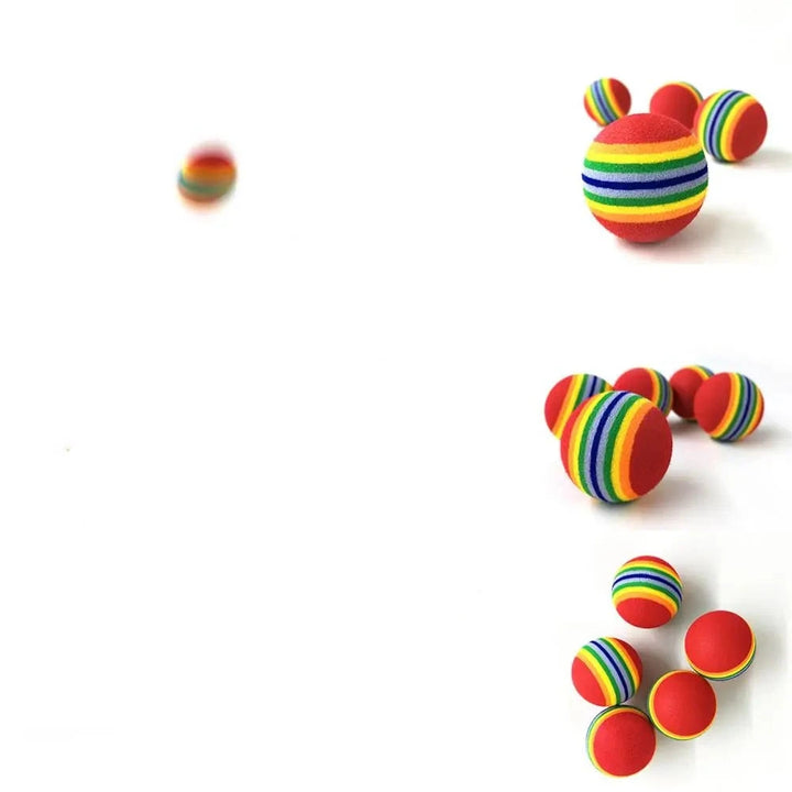 Dog Colorful Chewing Ball Toy