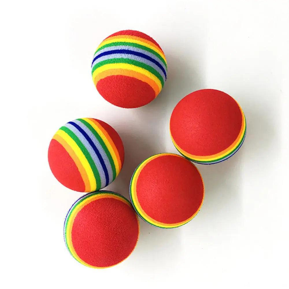 Dog Colorful Chewing Ball Toy