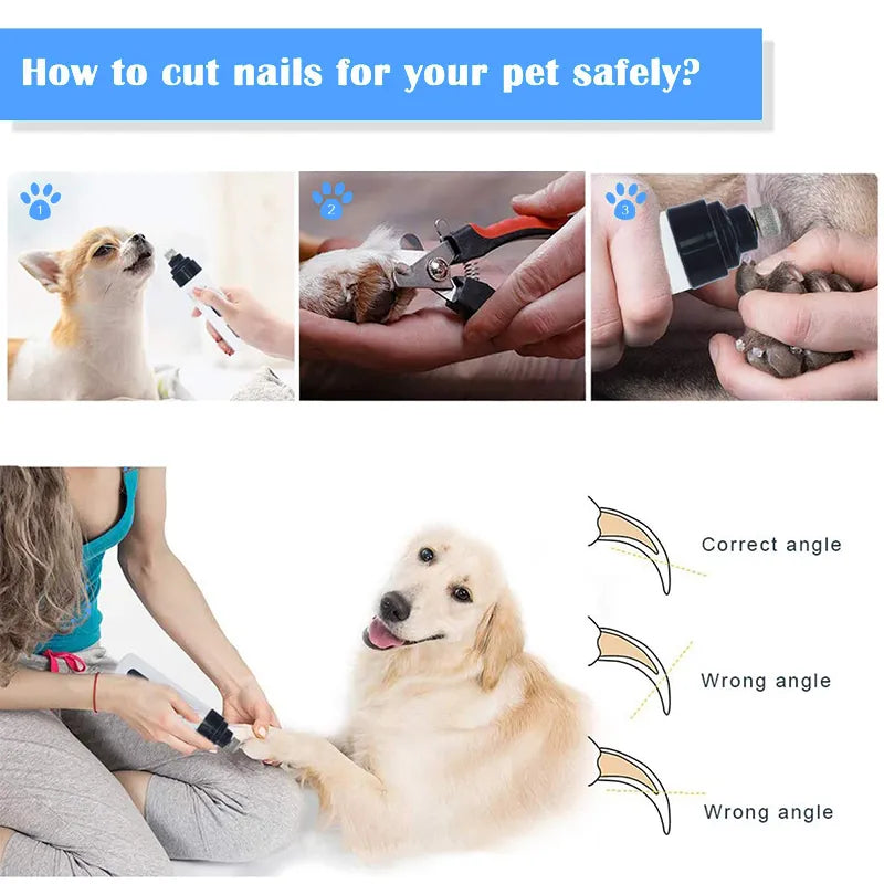 Dog USB Charging Nail Trimmer