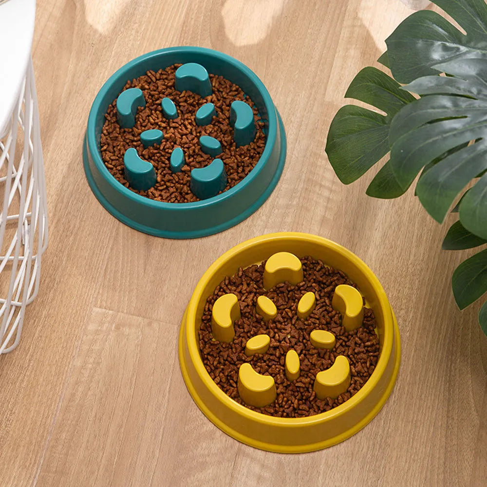 Dog Slow Food Bowl Puppy Choke-proof