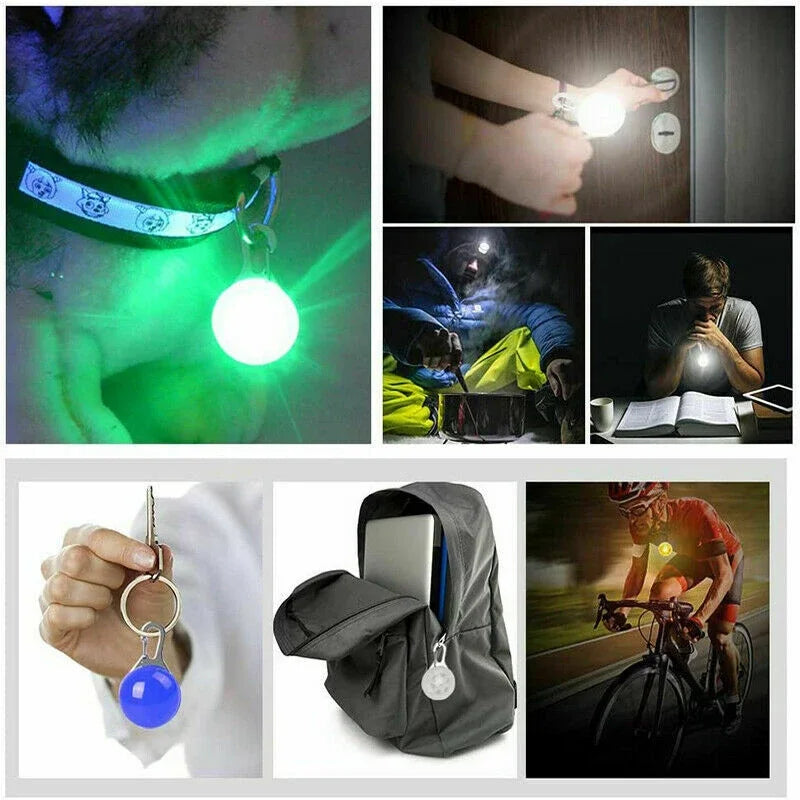 LED Luminous Dog Collar Pendant Light