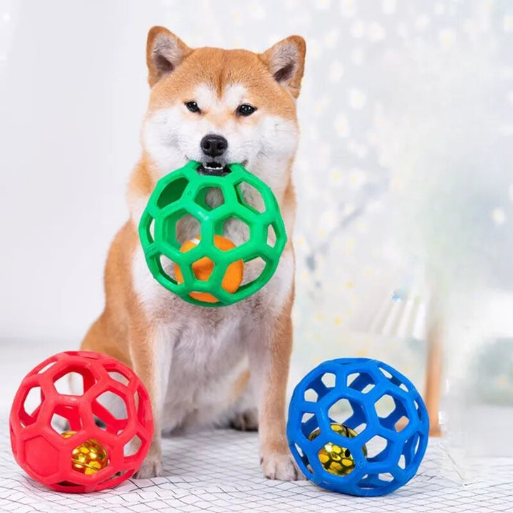 Natural Geometric Ball Pet Dog Toys  