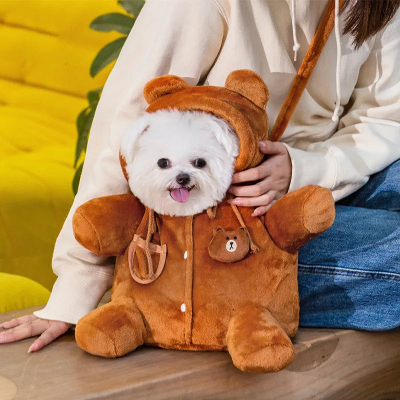Dog Windproof Cute Crossbody Bag