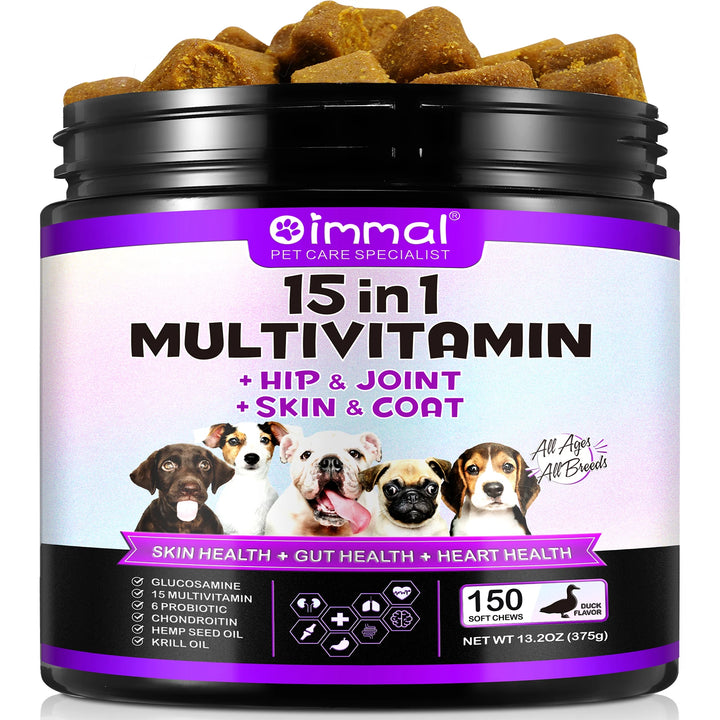 Dog 15 in 1 Multivitamin Supplements