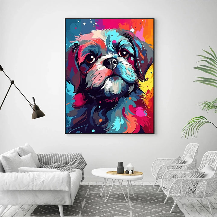 Dog AZQSD Diamond Painting