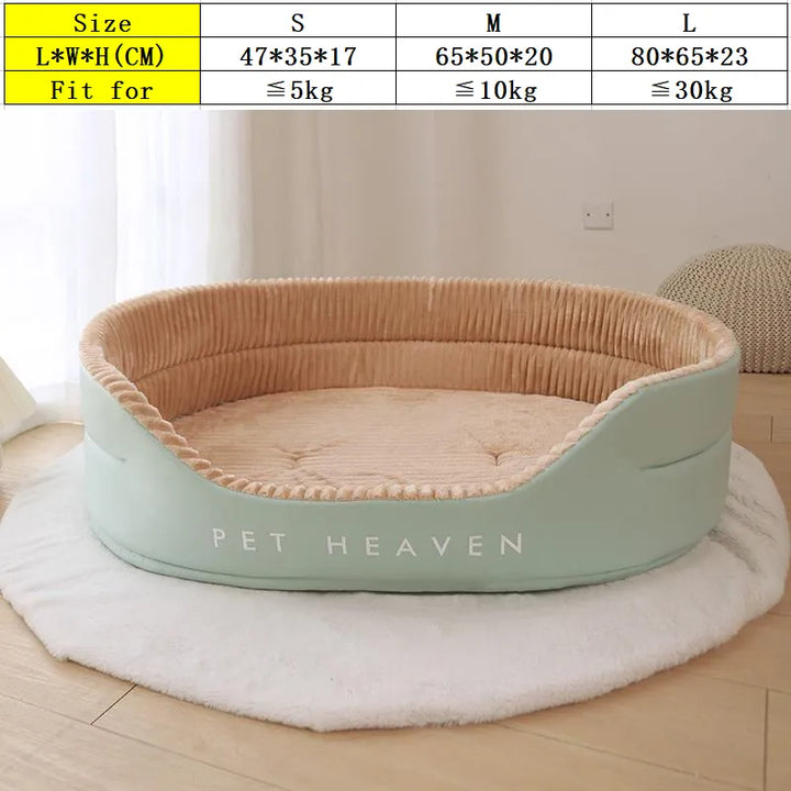 Soft Double-Side Pet Dog Bed