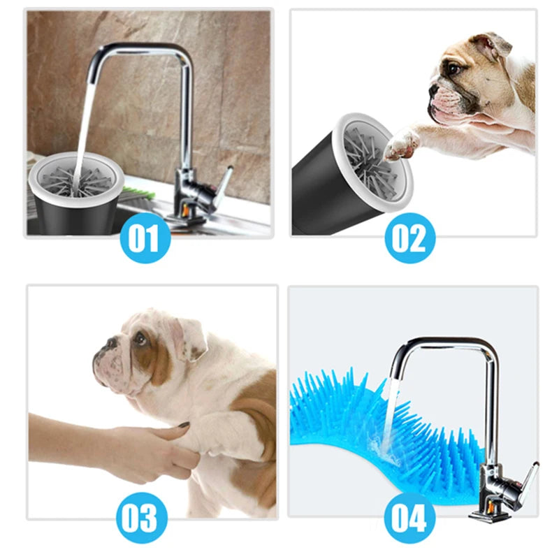 USB Charging Dog Foot Washer