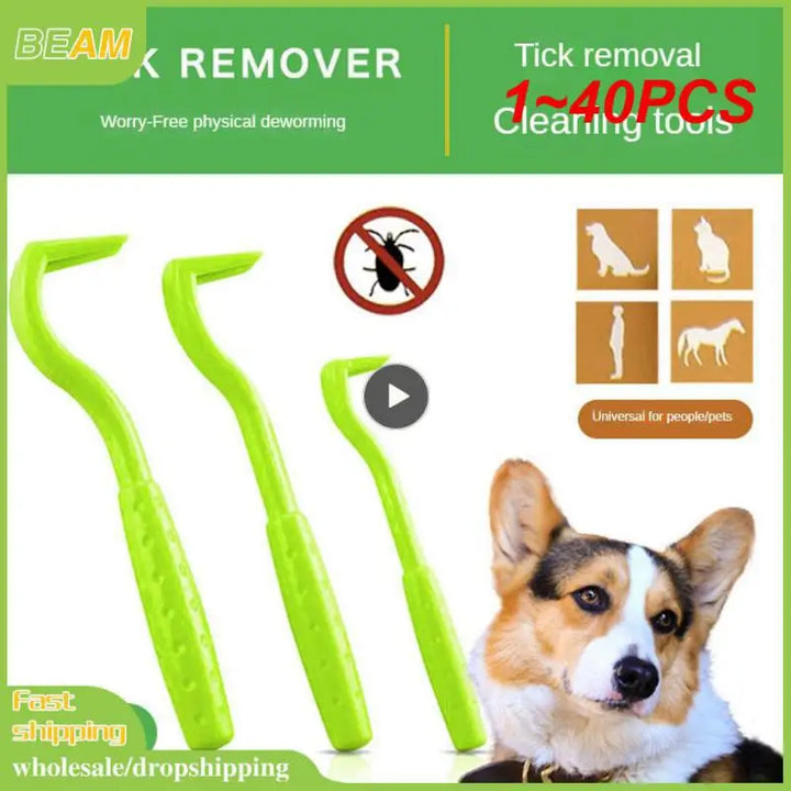 1~40PCS Flea Remover Hook For Pet