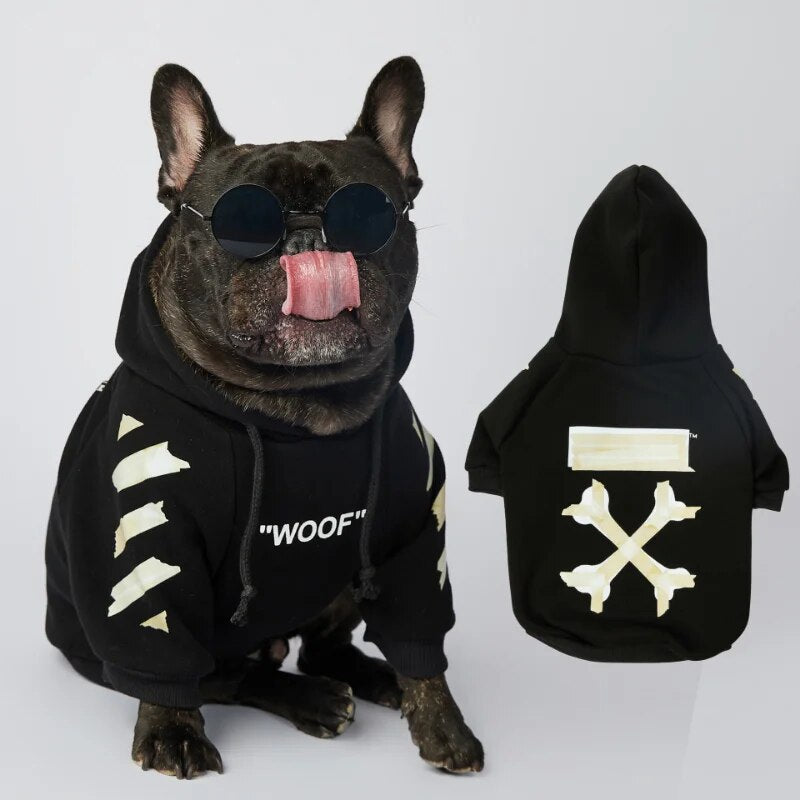 Winter Dog Fashion Hoodies