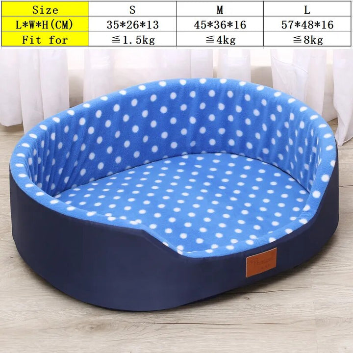 Soft Double-Side Pet Dog Bed