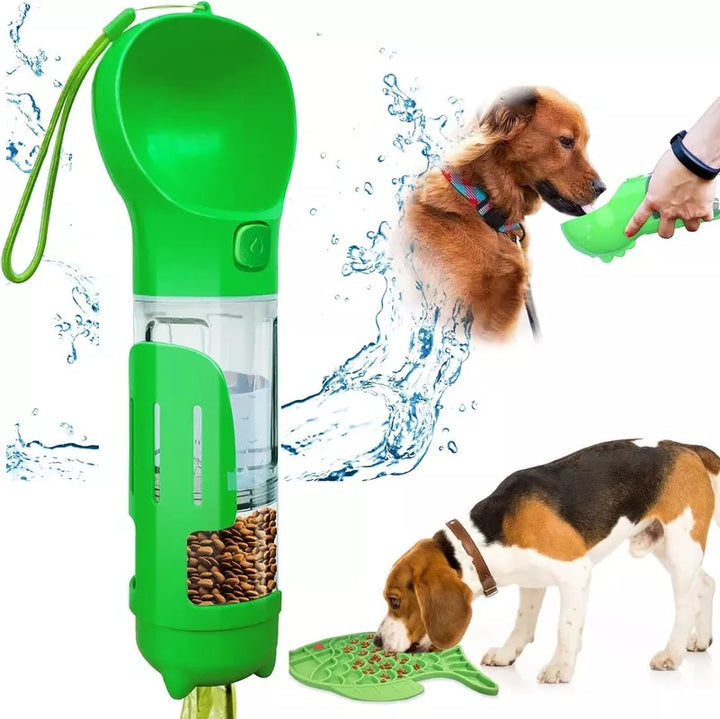 Dog Outdoor Travel Food Water Dispenser