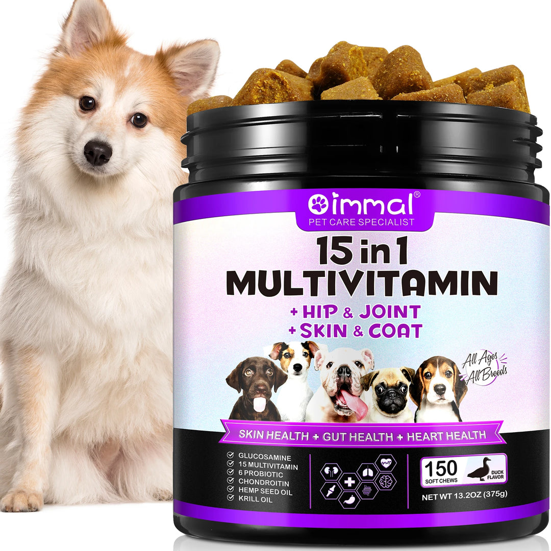 Dog 15 in 1 Multivitamin Supplements