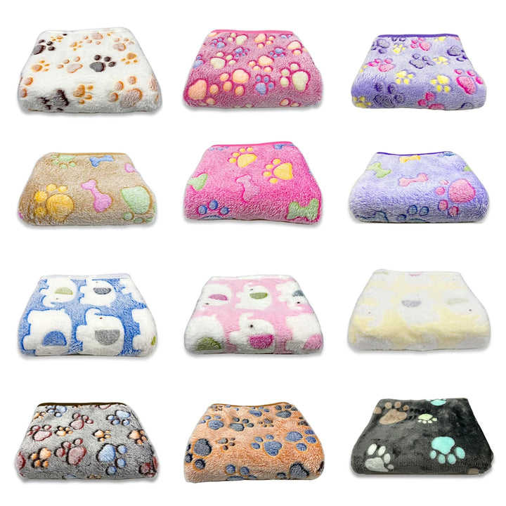 Hot Warm Pet Fleece Blanket Bed