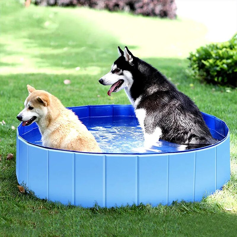 Dog Swimming Pool Foldable Portable Pet Dog Bath