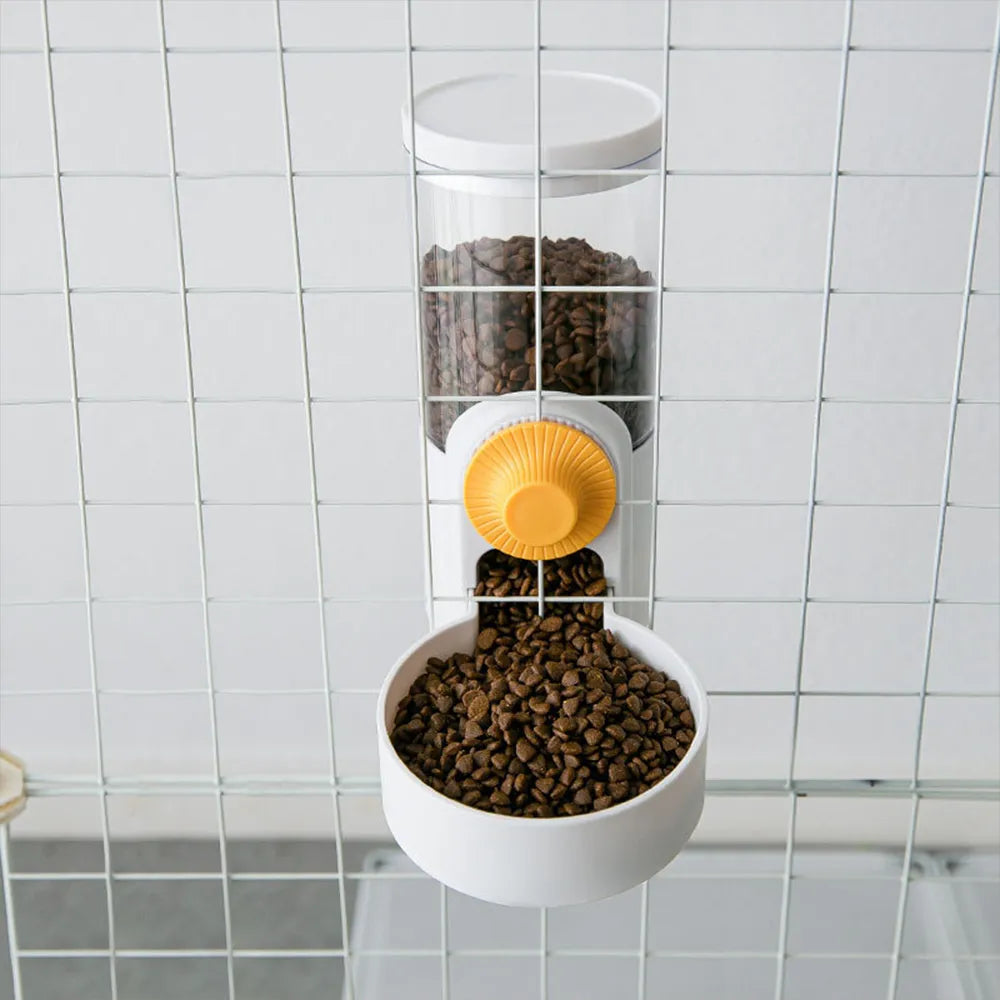 Dog Cage Hanging Automatic Drinking Fountain feeder