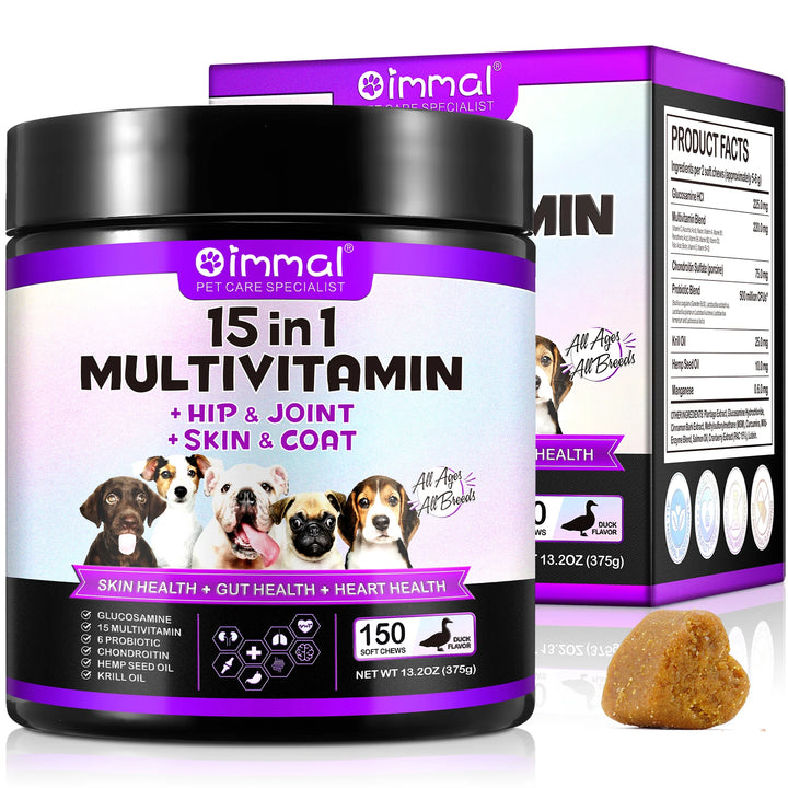 Dog 15 in 1 Multivitamin Supplements