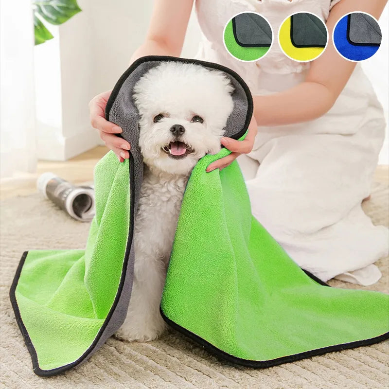 Pet Bath Towel Quick-drying Absorbent Bath Towel