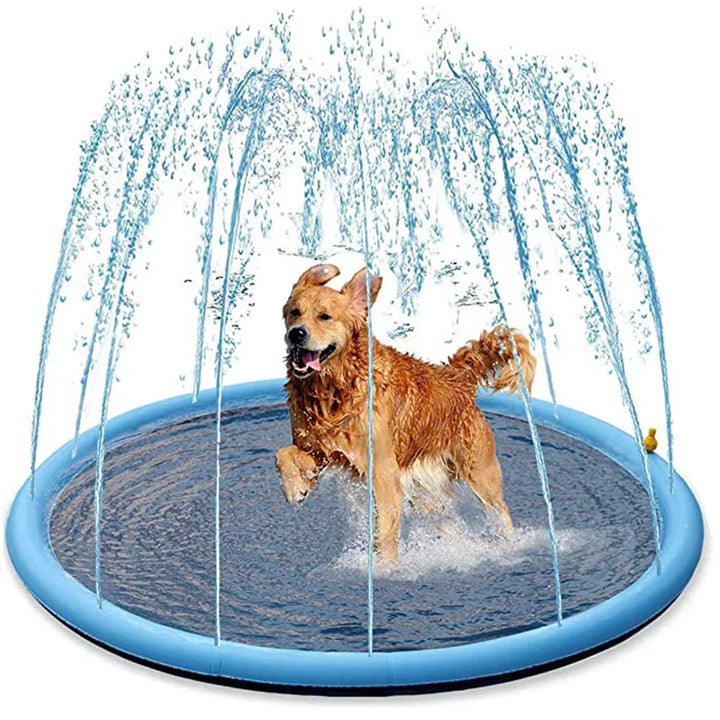 Dog Swimming Pool Water Sprinkler Pad