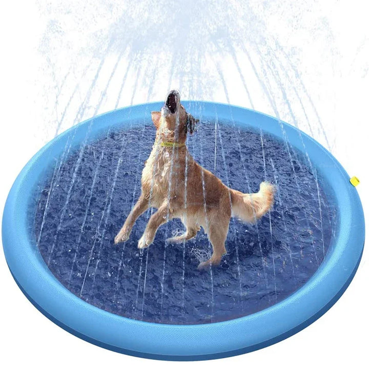 Dog Swimming Pool Water Sprinkler Pad