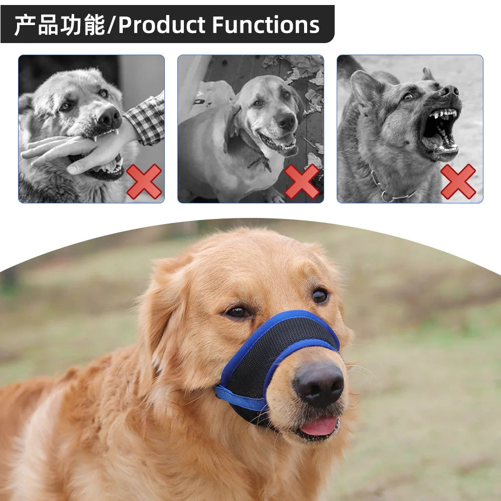 Adjustable Anti-biting Dog Muzzle